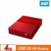 WD My Passport 4TB(紅) 2.5吋行動硬碟(WESN)